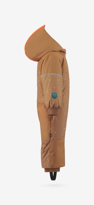 Actual product image Wedze Skioverall Kinder 1 – 5 Jahre warm justierbar - 500 Toddler braun/orange