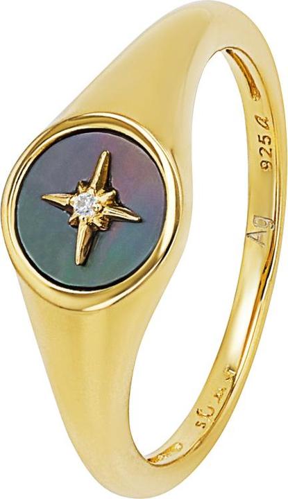 Immagine prodotto S.Oliver Anelli da donna, argento 925, zirconi sintetici. | Stella (56, 925 Argento)