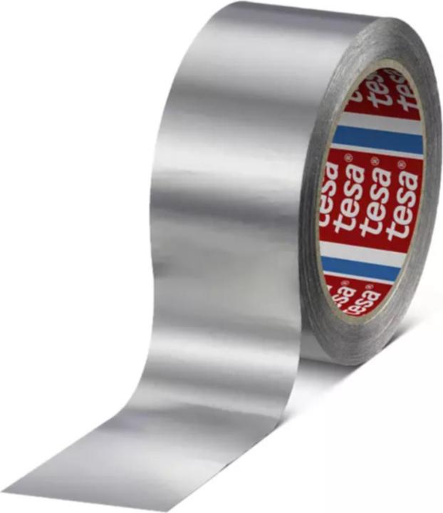Produktbild tesa Aluminiumklebeband 60650 ohne Liner Länge 50 m Breite 50 mm (50 mm)
