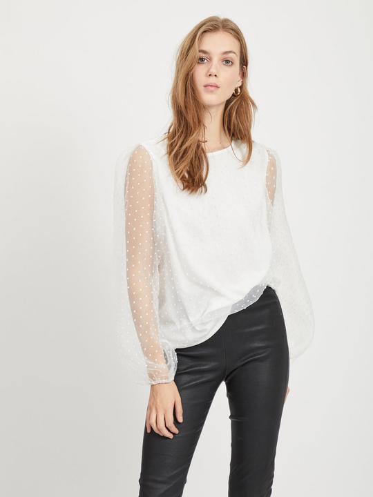 Immagine prodotto Vila Top da festa con maniche a palloncino a pois (42)