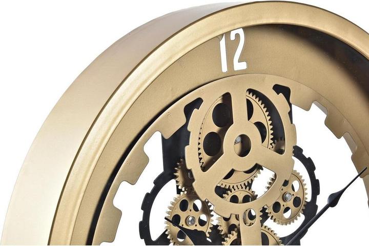 Immagine prodotto DKD Home Decor Wall Clock Golden Silver Crystal Iron 50 x 8 x 50 cm (3 Units) (2 Units) (50 cm)