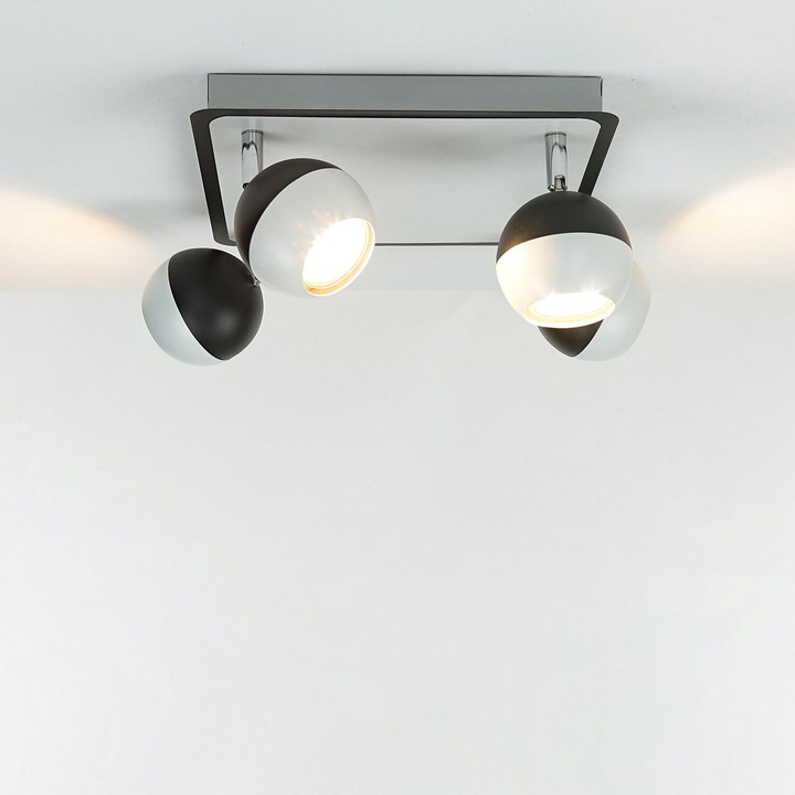 Image du produit Licht-Erlebnisse Spot projecteur Noah (GU10)