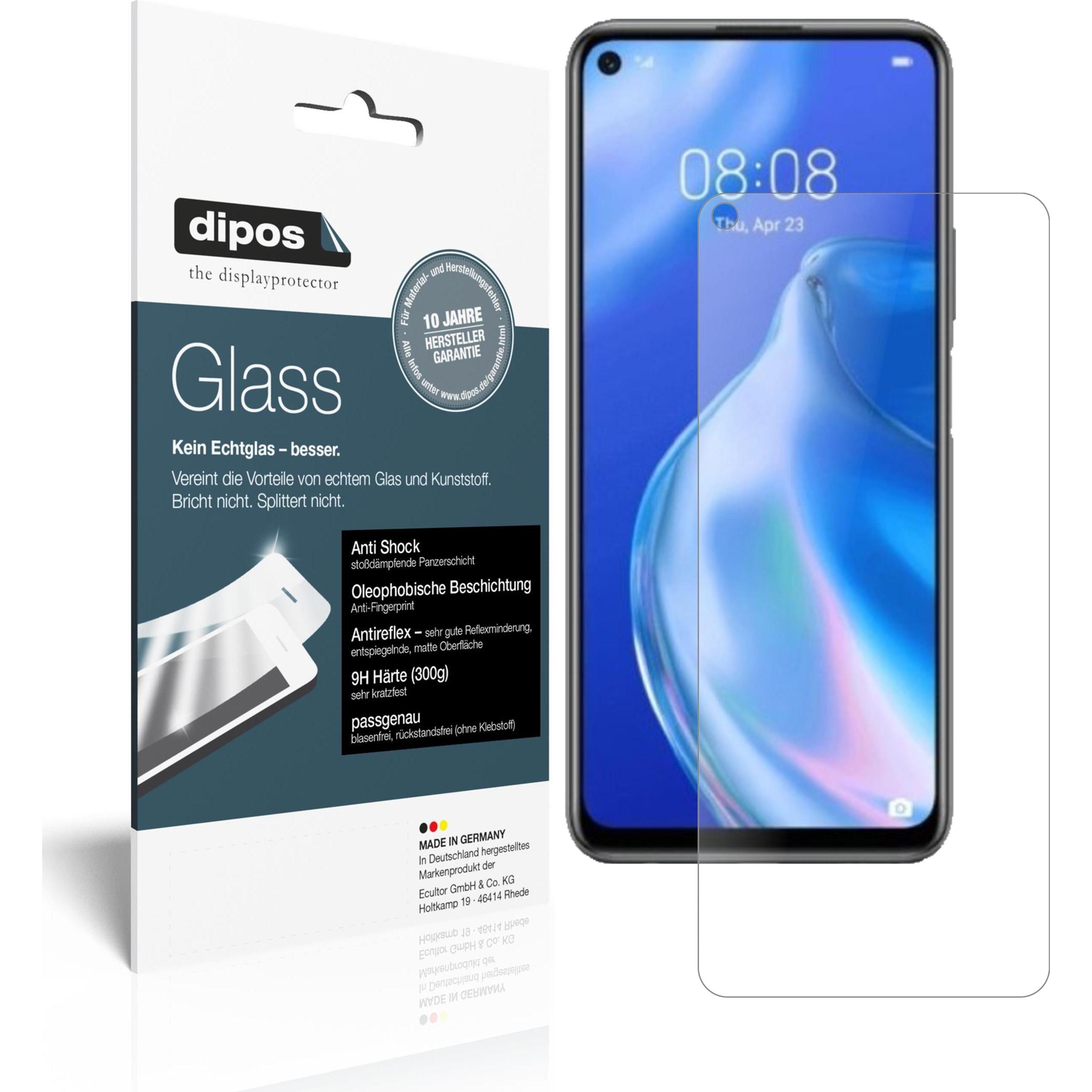 Dipos Displayschutz Anti-Shock (1 Stück, Huawei P40 Lite), Smartphone Schutzfolie, Transparent