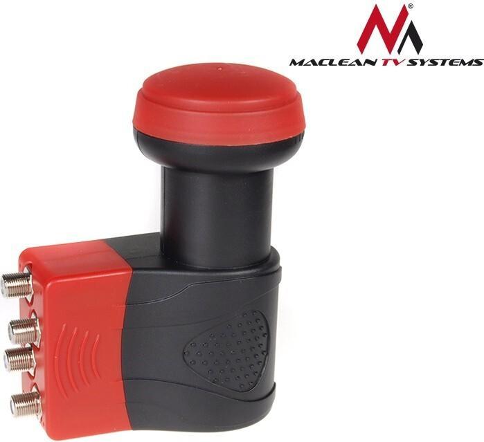 Actual product image Maclean MCTV-671 MCTV-671 High Gain Quad 4-Way LNB High Gain (Quad LNB)