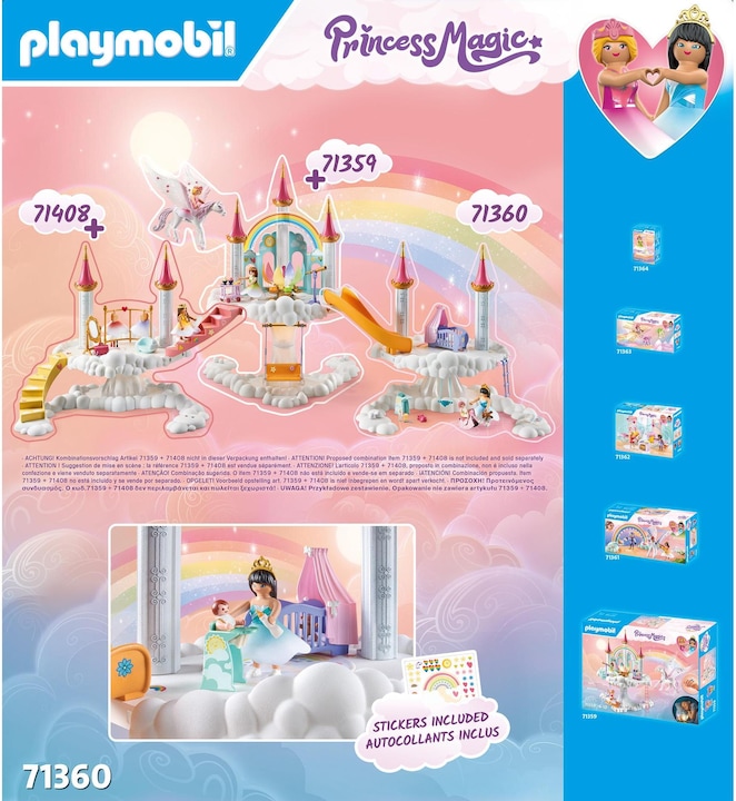 Productafbeelding Playmobil Hemelse babywolk (71360, Playmobil prinses)