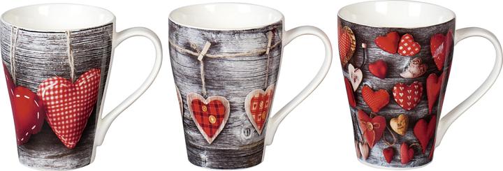 G. Wurm Kaffeebecher 'Herz' (300 ml, 12 x)
