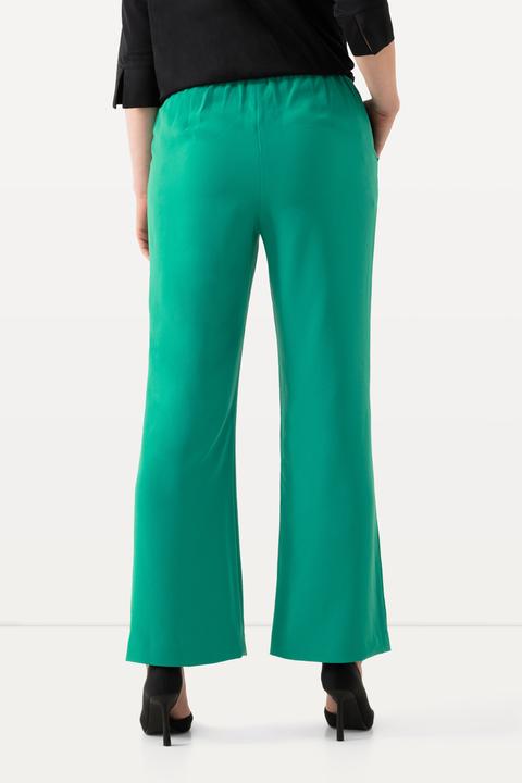 Immagine prodotto Ulla Popken Pantaloni con taglio della gamba ampio e dritto e cintura elastica (48)