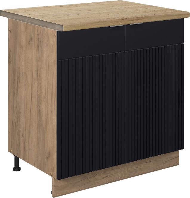 Goldkraft Eiche, Schwarz, Schwarz gestreift