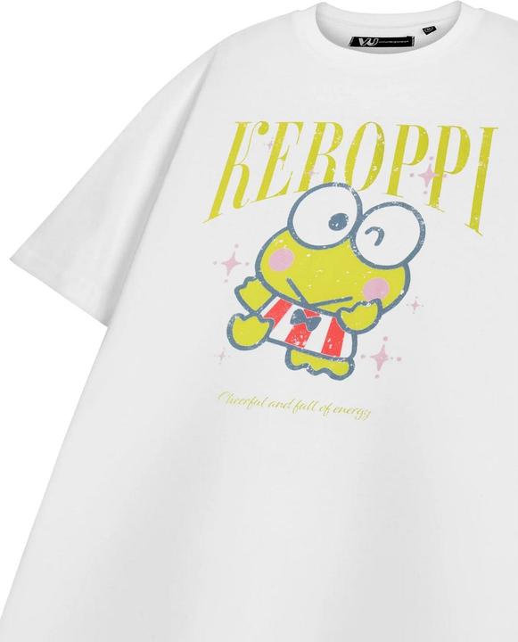 Immagine prodotto Hello Kitty & Friends Maglietta Keroppi Maniche Corte Donna (L)