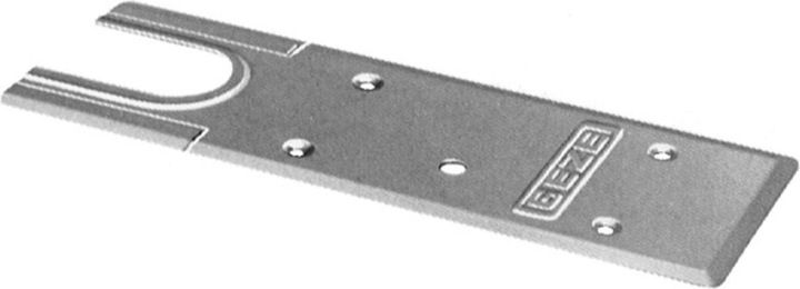 Geze Deckplatten zu 500 NV / 550 NV (Zimmertür, Eingangstür, Holztür, Balkontür, Indoor)