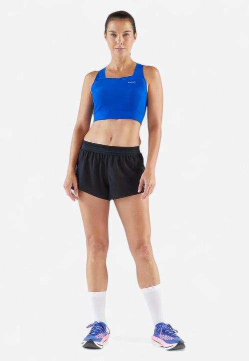 Image du produit Kiprun Crop top de Running léger Femme - Race crop 900 Light bleu Méline ROLLIN (M)