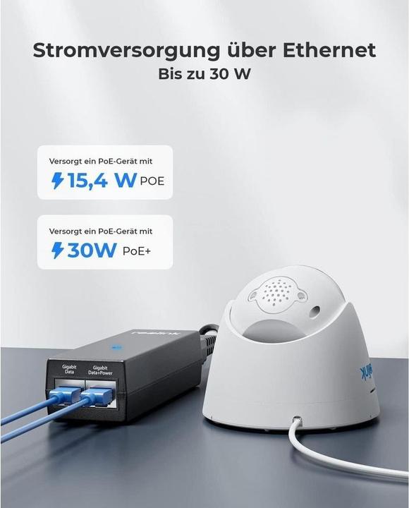Produktbild Reolink PoE-Injektor (802.3at (PoE+), 30 W)