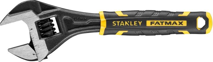 Image du produit Stanley FATMAX Clé à molette réglable 8 avec poignée bimatière pour un confort et un contrôle élevés (200 mm)