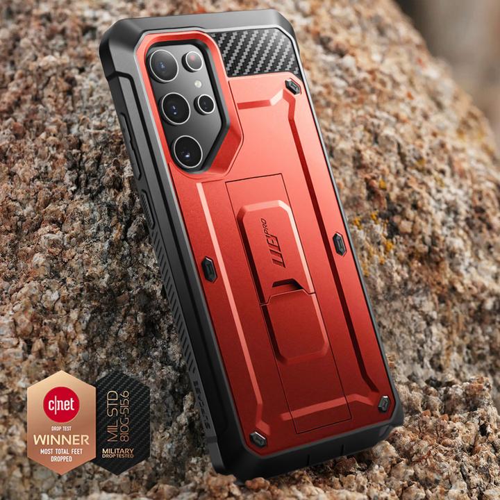 Actual product image Supcase Unicorn Beetle Pro Supcase- red (Samsung Galaxy S24 Ultra)