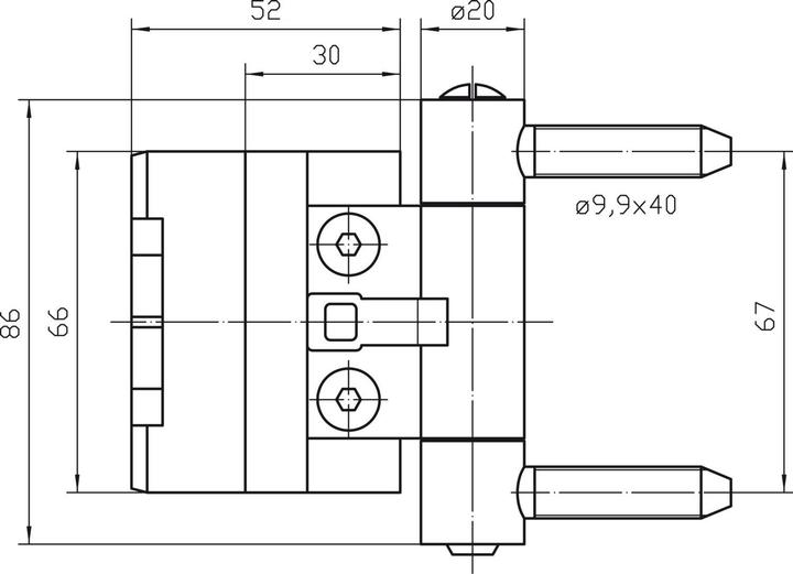 Produktbild Simonswerk Haustürbänder BAKA 2D 20 und 2D 20 FD