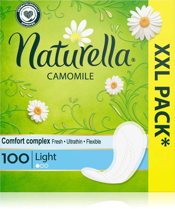 Produktbild Naturella Liners Light Chamomile 100CT (100x)