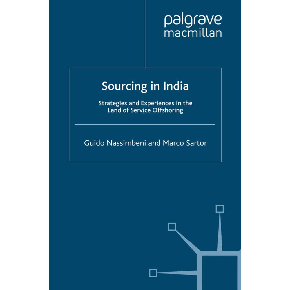 Sourcing in India, Fachbücher von Guido Nassimbeni, Marco Sartor