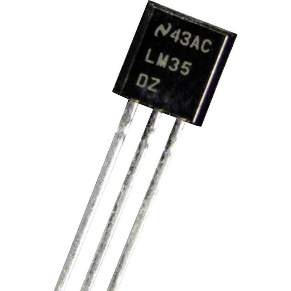 B+B Thermo-Technik Digitaler Temperatursensor LM 35 DZ, TO92, Aktive Bauelemente