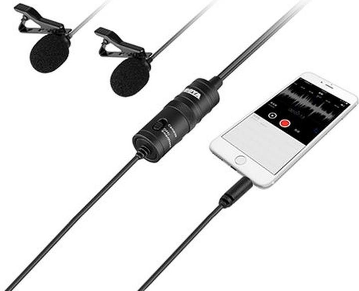 Actual product image Boya BY-M1DM Dual Lavalier