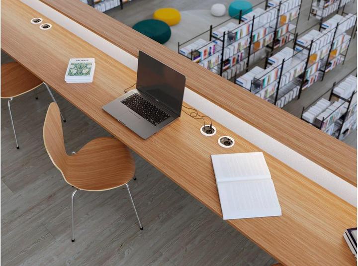 Image du produit IB Connect DIVUS bloc multiprises noir 1x type 13 2x USB-C 1x HDMI