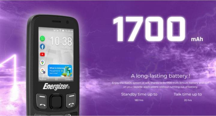 Actual product image Energizer E242S (2.40", 0.30 Mpx)