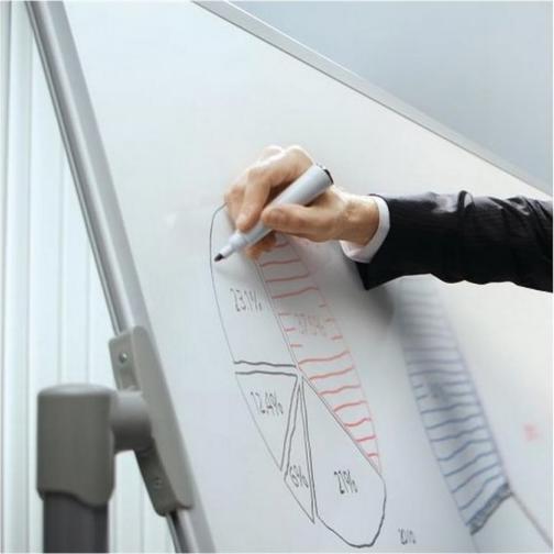 Image du produit Nobo Tableau mobile Drywipe 1901029 1200X900mm (120 x 90 cm)