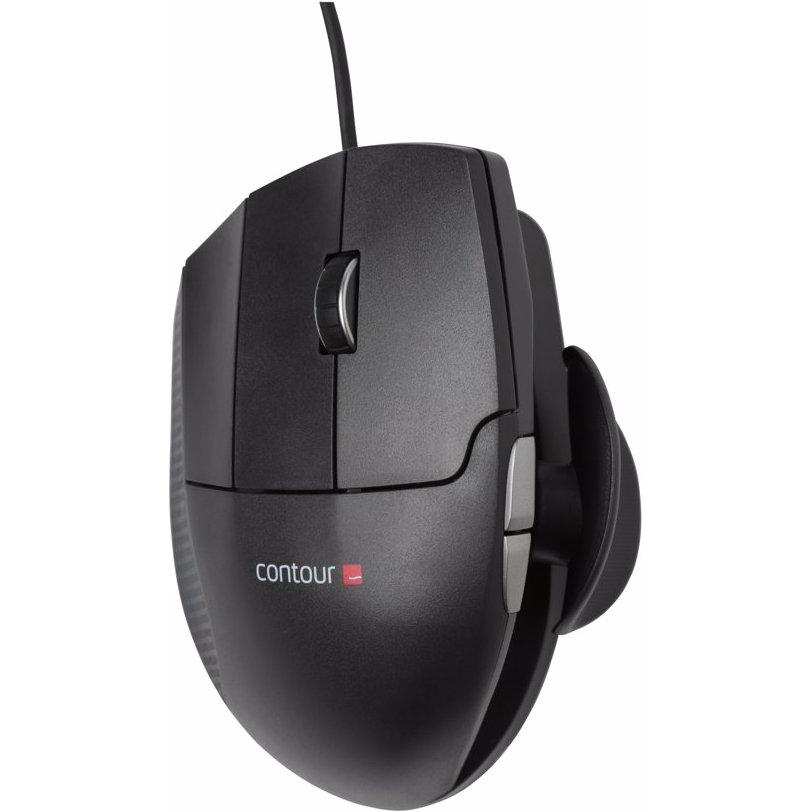 Thumbnail - Contour Unimouse (Kabelgebunden), Maus, Schwarz