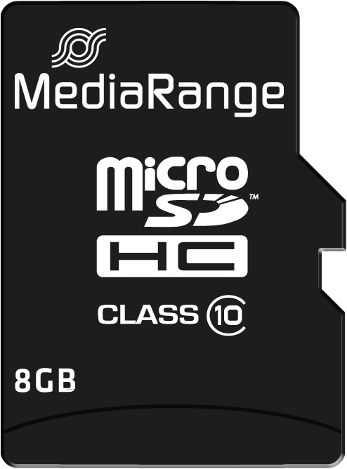 Productafbeelding MediaRange MR957 (8 GB, microSDHC, U1, UHS-I)
