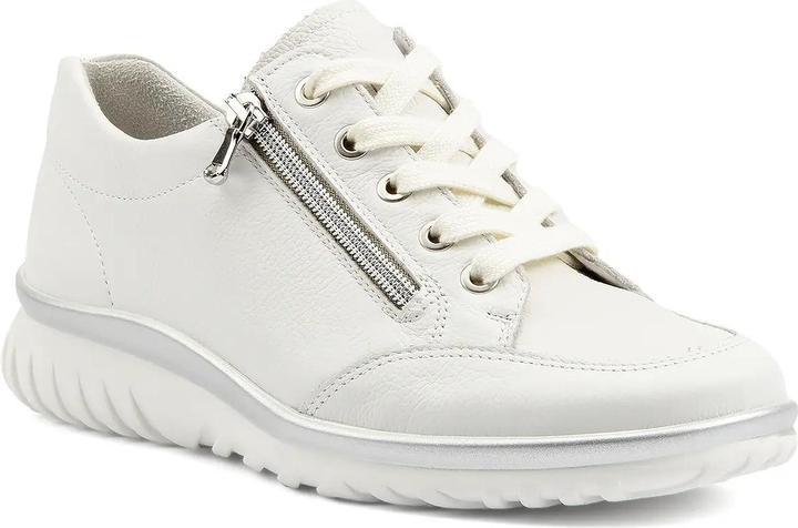 Actual product image Semler Ladies lace-up shoes sporty rubber sole white (36)