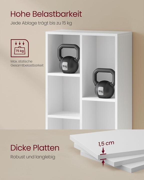 Immagine prodotto Vasagle Thomas (50 x 50 x 80 cm)