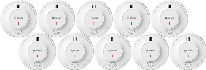 Actual product image X-Sense Optical smoke alarm with integrated siren 10 pcs.