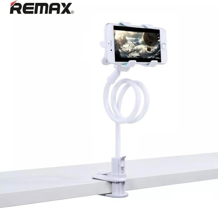 Actual product image Remax Phone Stand Gooseneck Mobile Phone Table Holder