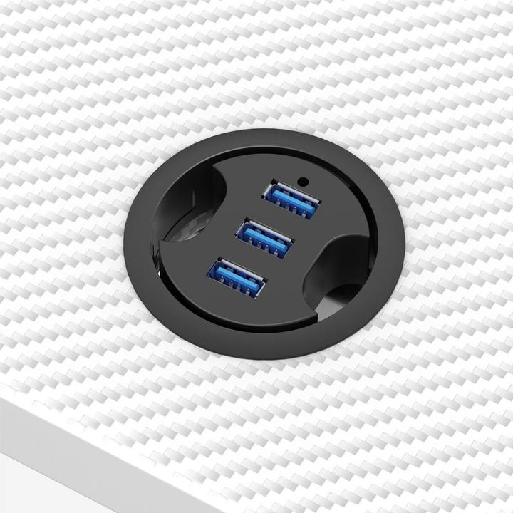 Produktbild Huzaro Biurko gamingowe Hero 2.5 White RGB