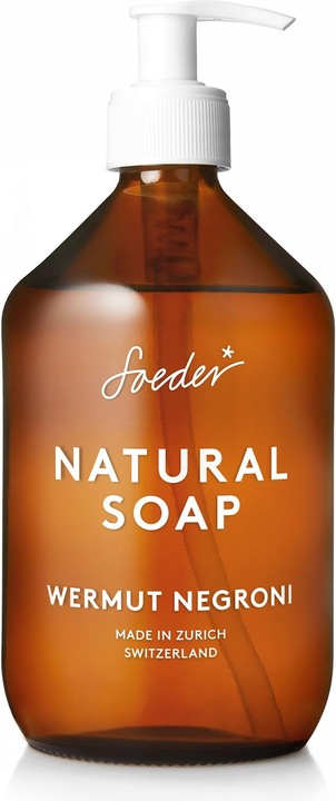 Immagine prodotto Soeder* Sapone Naturale Assenzio Negroni (Sapone liquido, 500 ml)