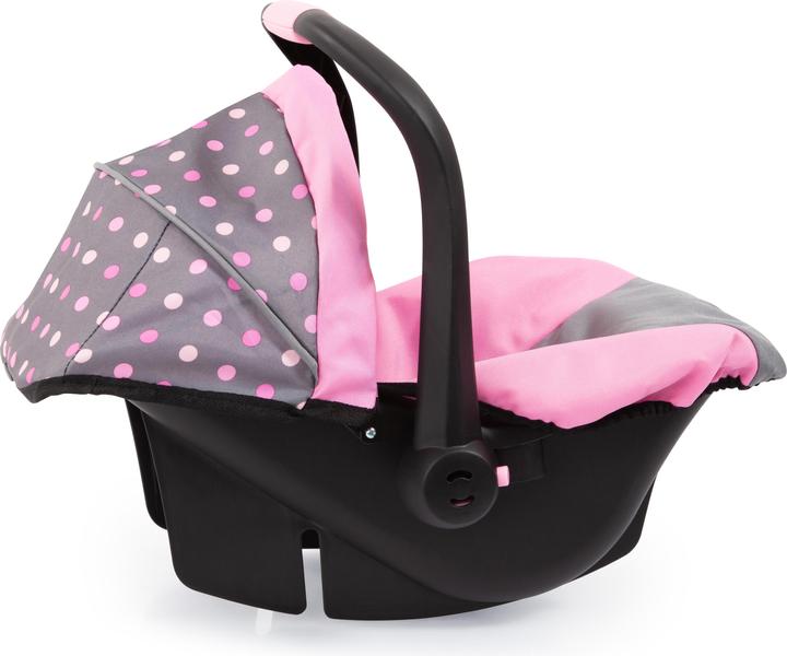 Actual product image Bayer Doll car seat with roof
