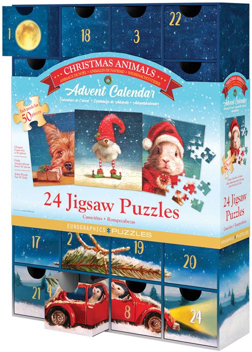 Actual product image Eurographics Puzzle - Christmas animals