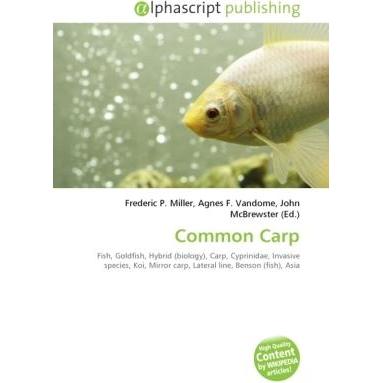 Common Carp, Fachbücher von Agnes F. Vandome, Frederic P. Miller, John McBrewster