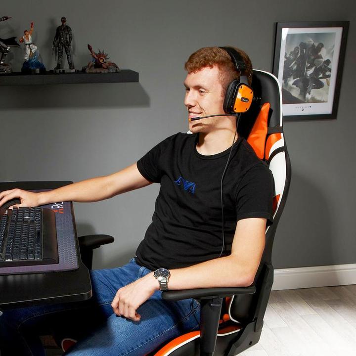 Immagine prodotto X Rocker Sedia da gioco eSport Agility Sport con regolazione ergonomica Arancione