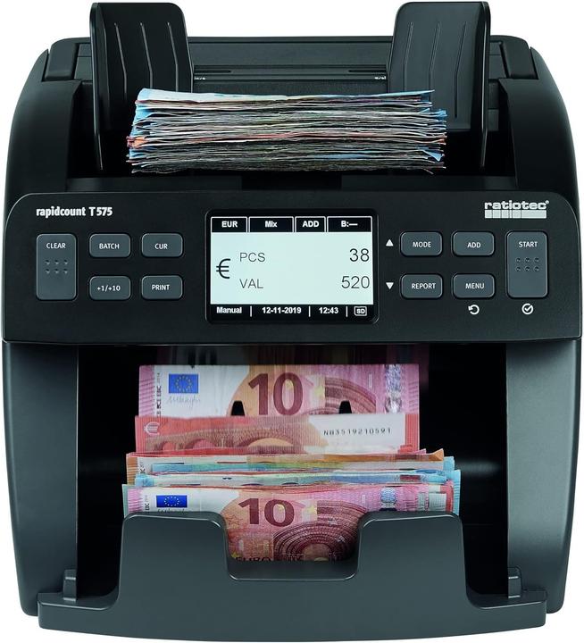 Produktbild ratiotec rapidcount T 575 (Geldscheinzähler)