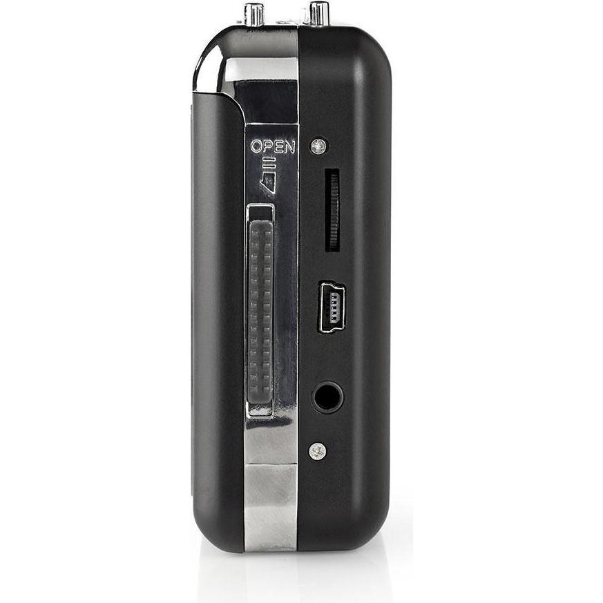 Thumbnail - Nedis Tragbarer USB-Kassetten-zu-MP3-Konverter - Kassetten in MP3-Format umwandeln - Mit USB-Kabel, MP3 Player + Portabl...