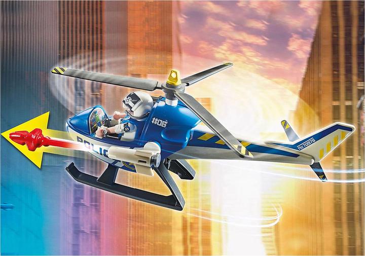 Immagine prodotto Playmobil 70575 Inseguimento con elicottero della polizia (70575, Playmobil City Life)