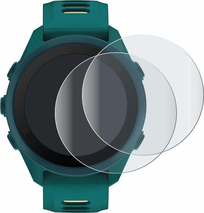 Produktbild BROTECT Fullscreen für Garmin Forerunner 170 Music Schutzfolie Displayschutz Folie Matt Entspiegelungsfolie