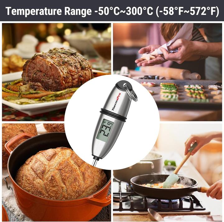 Immagine prodotto ThermoPro 2er-Set Digitaler Küchenthermometer