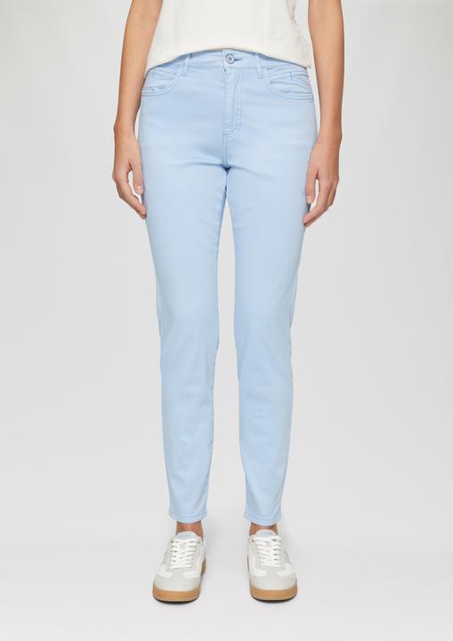 Produktbild S.Oliver Hose Gewaschene Hose im Slim Fit aus Baumwollsatin (44)