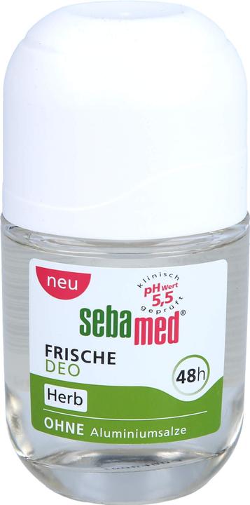 Sebamed anti-transpirant frais à base de plantes dans une boule, 50 ml (Roll-on, 50 ml)