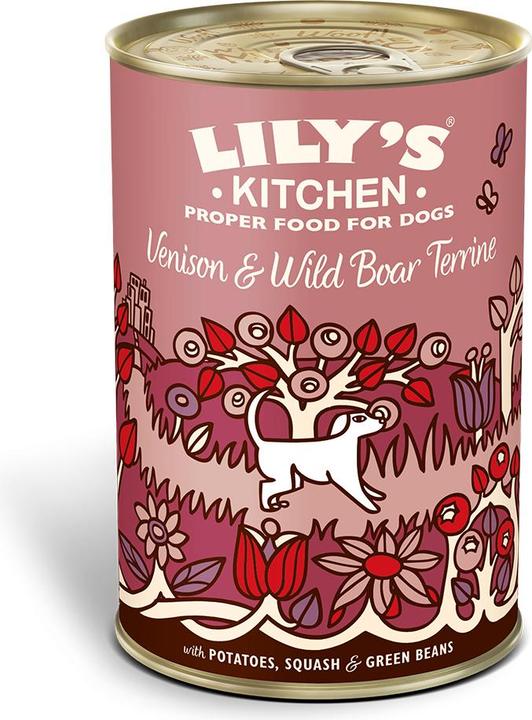 Produktbild Lily's Kitchen Venison and Wild Boar Terrine (Adult, Junior, Senior, 6 Stk., 400 g)