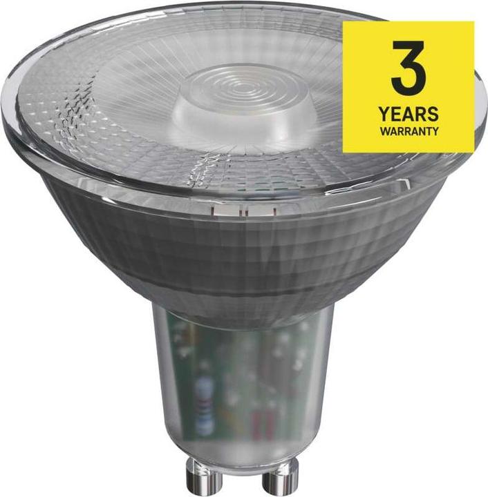 Produktbild Emos LED-Zarówka-Beleuchtung GU10, 230 V, 4,2 W, 333 lm, 4000 K, 30000 Std., Classic MR16 52 x 50 x 50 mm (GU10, 333 lm, 1x)