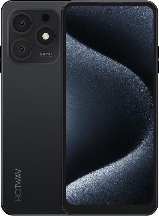 Actual product image Hotwav Note 13 Max Smartphone - 6.8" 6+10/256GB Black (256 GB, Black, Black, 6.80", Dual SIM, 4G)