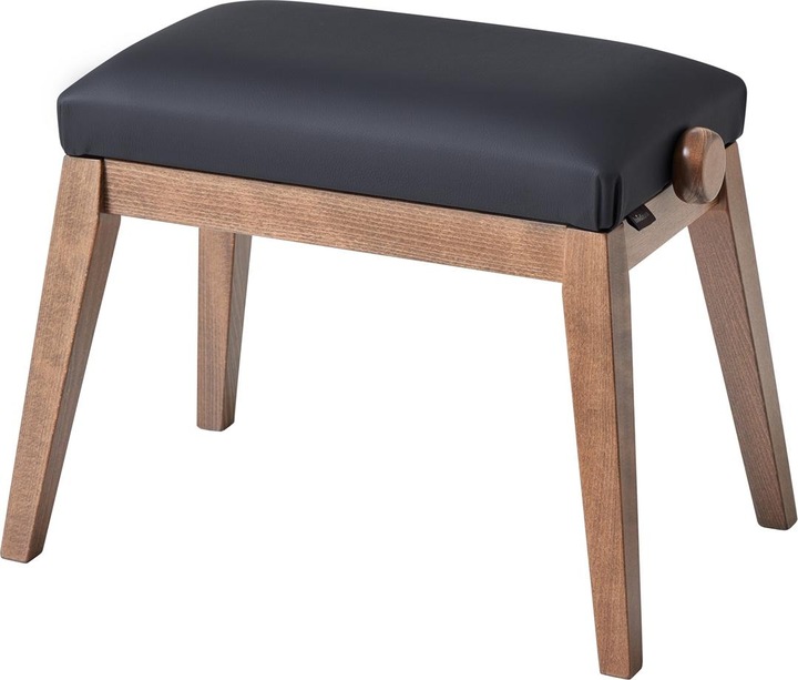 Immagine prodotto K&M 13945 Panca per pianoforte | panca in noce, seduta in velluto nero (Panca per pianoforte)