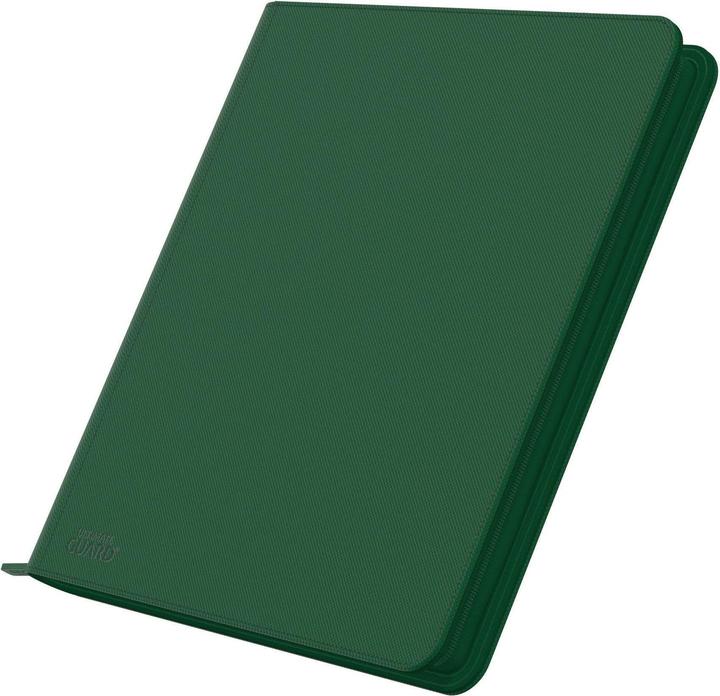 Ultimate Guard UGD010469 - Zipfolio 480 – 24-Pocket XenoSkin (Quadrow), grün